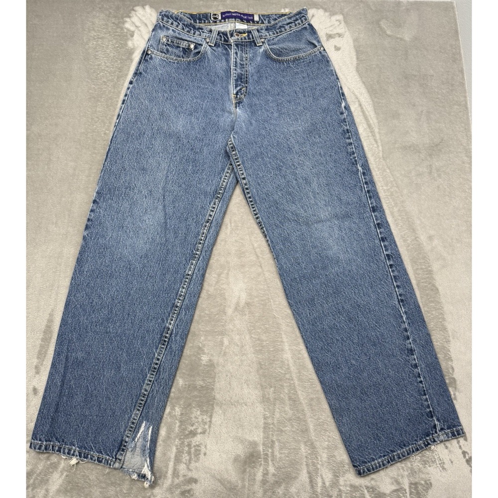 Vintage Levis Silvertab Jeans Mens 30x32 Baggy Mega Wide Leg Denim 90s Y2K READ